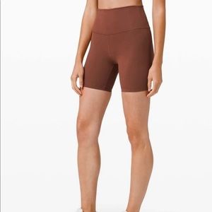 Lululemon Wunder Train High-Rise Short 6” Ancient Copper